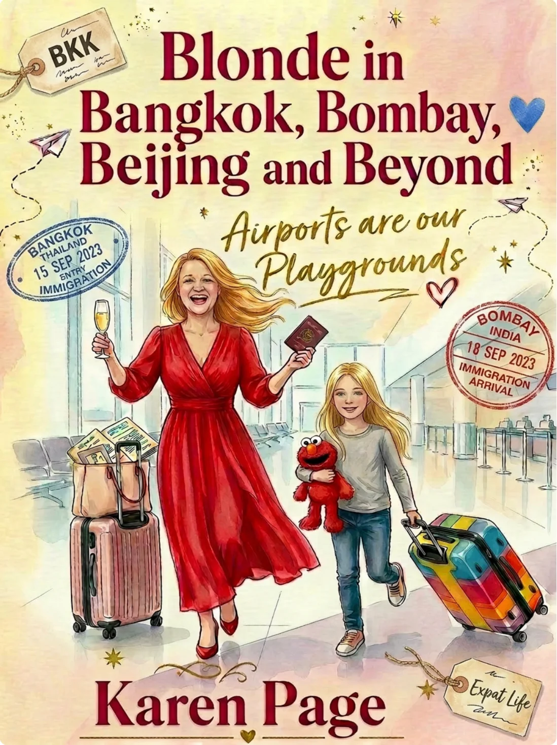 Blonde in Bangkok, Bombay, Beijing and Beyond front cover